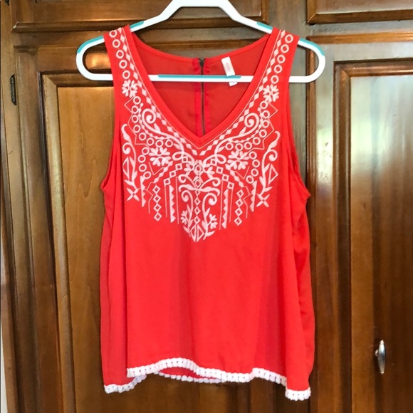 Xhilaration Tops - Be-you-tiful Bright Summer Top